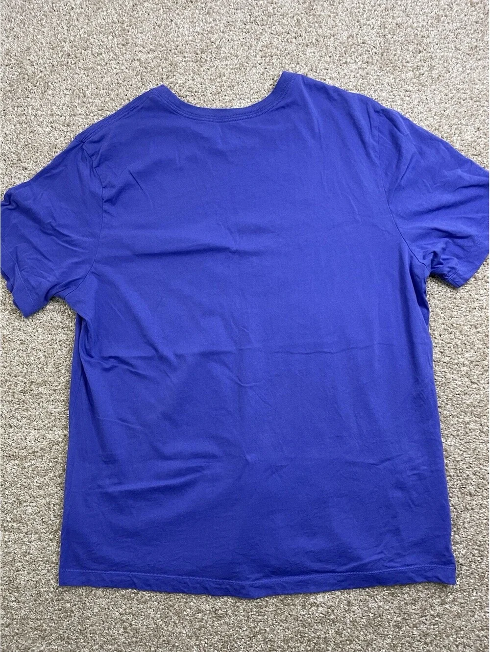 Jordan Mens T-Shirt XL Purple Short Sleeve Graphic Print Camisa Cotton